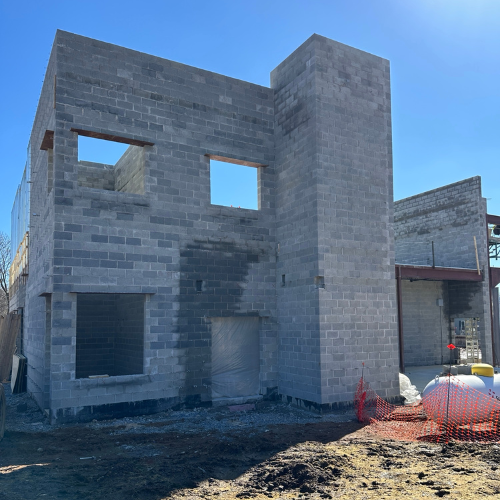 CONSTRUCTION IN PROCESS Mechanicsburg Volunteer Fire Department – New Build