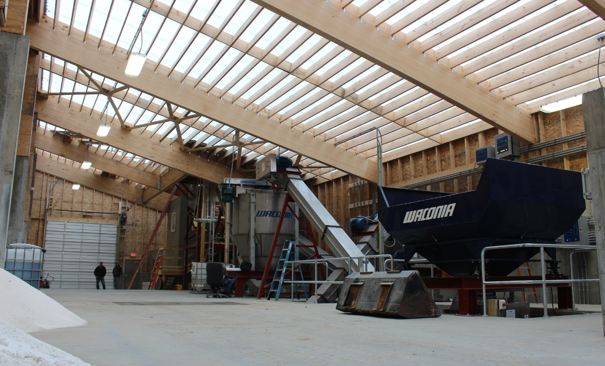 Industrial Agriculture - Growmark FS, LLC 5000T Dry Fertilizer Blend Plant & Operations Office 5