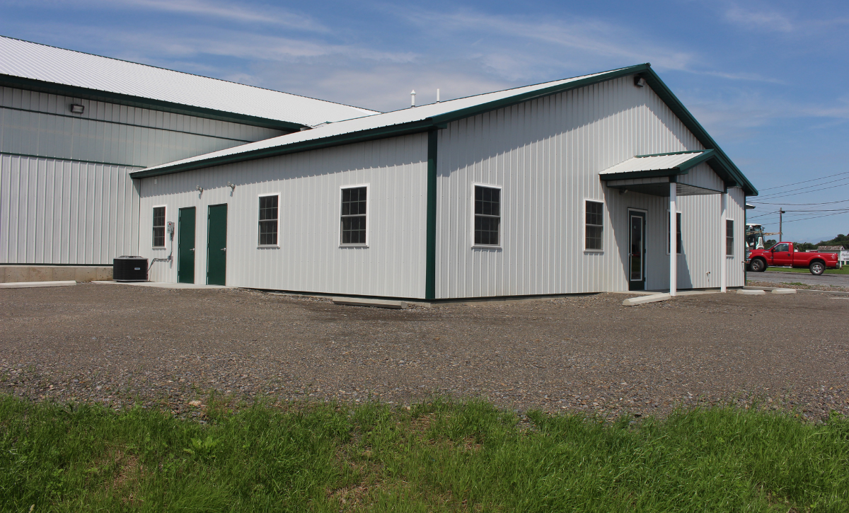 Industrial Agriculture - Growmark FS, LLC 5000T Dry Fertilizer Blend Plant & Operations Office 6