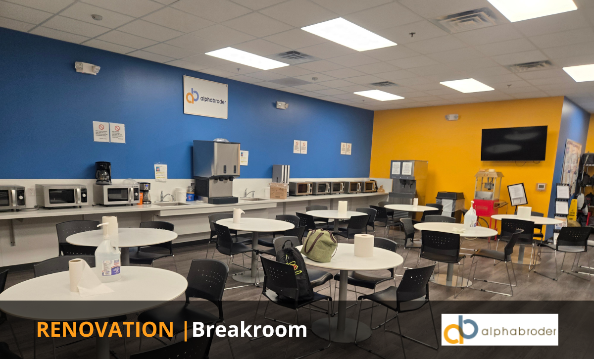 8 Small Projects - Breakroom Renovation